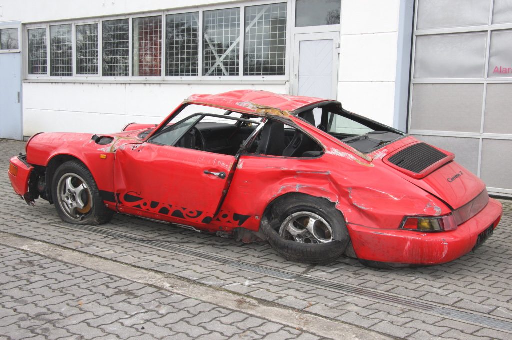 Porsche Totalschaden 964 C 2 Ankauf