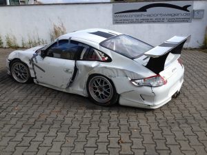 Porsche Clubsport Unfallwagen