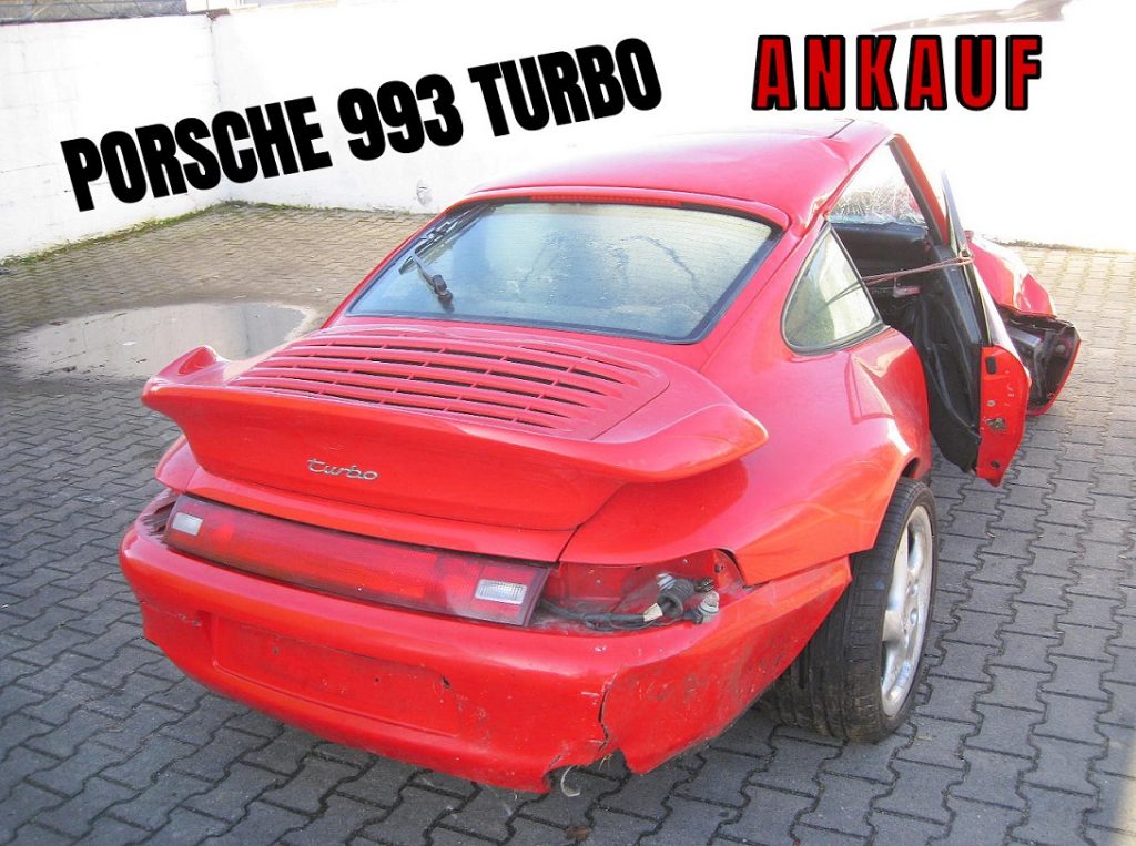 kaufe 993 Turbo Porsche Unfallwagen