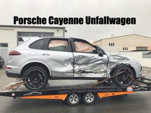 kaufe Cayenne Unfallwagen