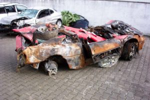 F355 Ferrari brandschaden Totalschaden Ankauf