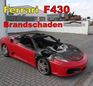 Suche Ferrari F 430 Totalschaden