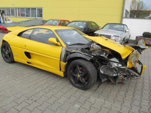Unfall Ferrari -Ankauf -Totalschaden