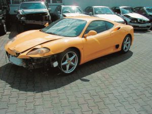 F360 Modena Coupe Frontschaden-Unfall