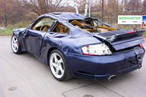996 Porsche Turbo Unfall Überschlag