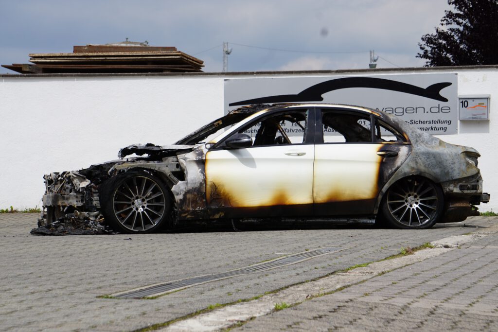 AMG Mercedes Brandschaden-Ankauf 
