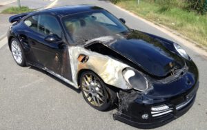 Porsche 997 Turbo S Brandschaden-Ankauf