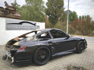 Turboladerbrand Porsche-Ankauf